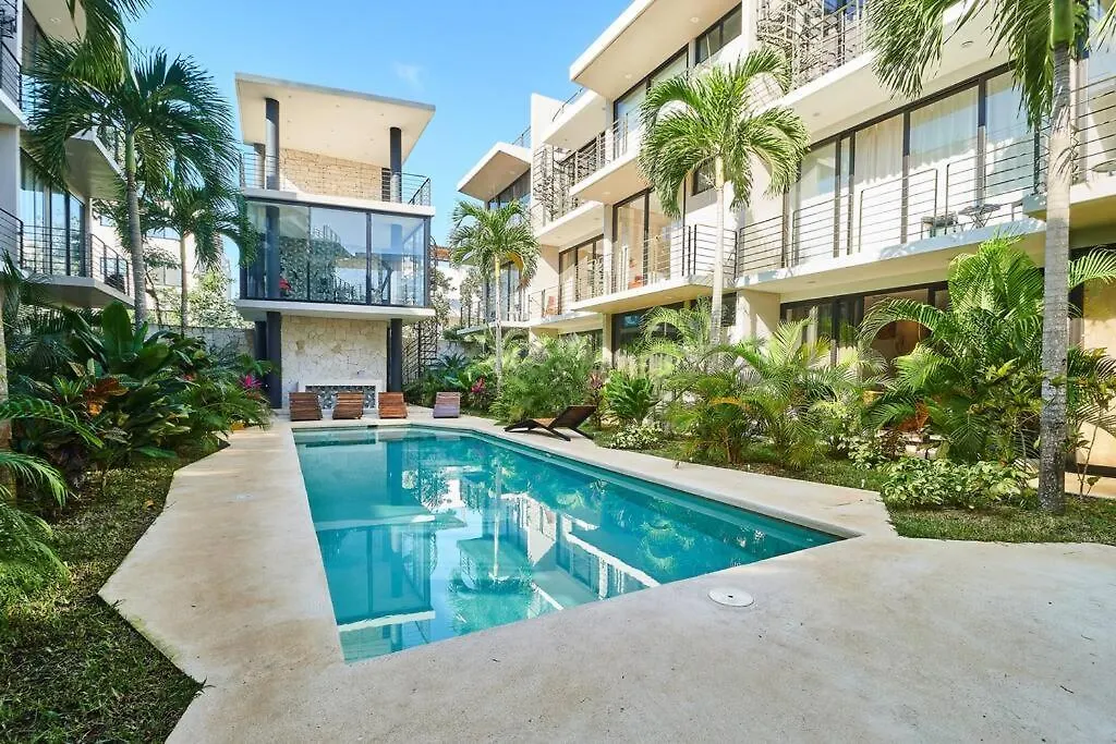 305 Amena Modern Secluded Penthouse W/ Private Pool & Gym Apartment Tulum