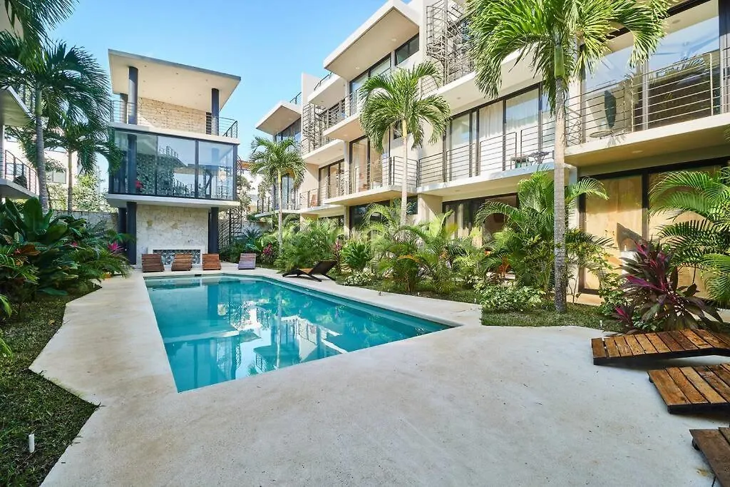 305 Amena Modern Secluded Penthouse W/ Private Pool & Gym Apartment Tulum