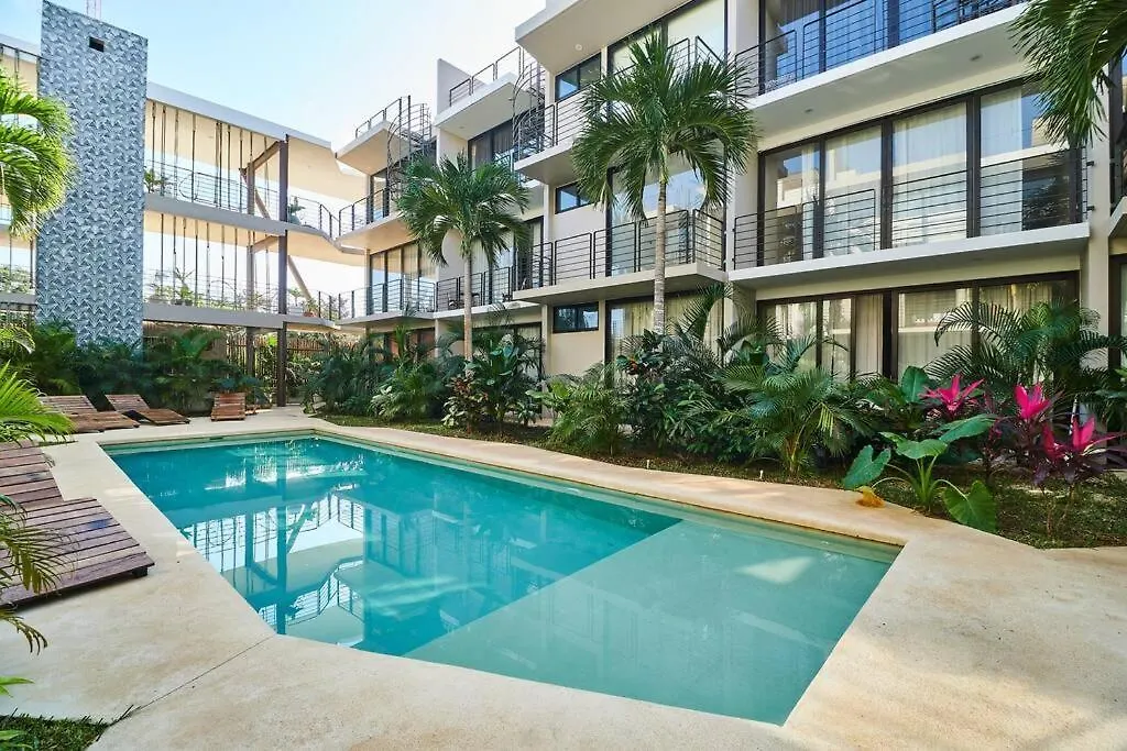 305 Amena Modern Secluded Penthouse W/ Private Pool & Gym Apartment Tulum